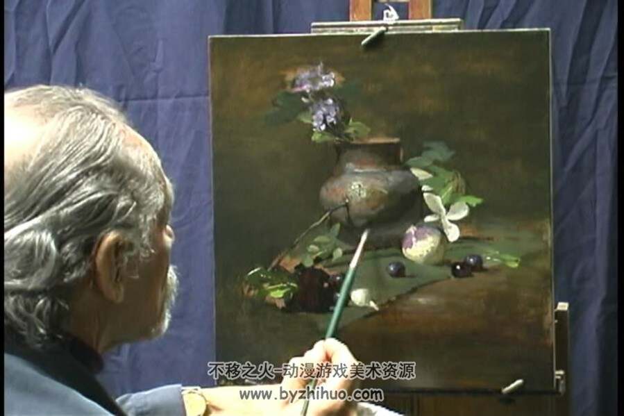 戴维莱费尔 大师静物油画 绘师视频教程