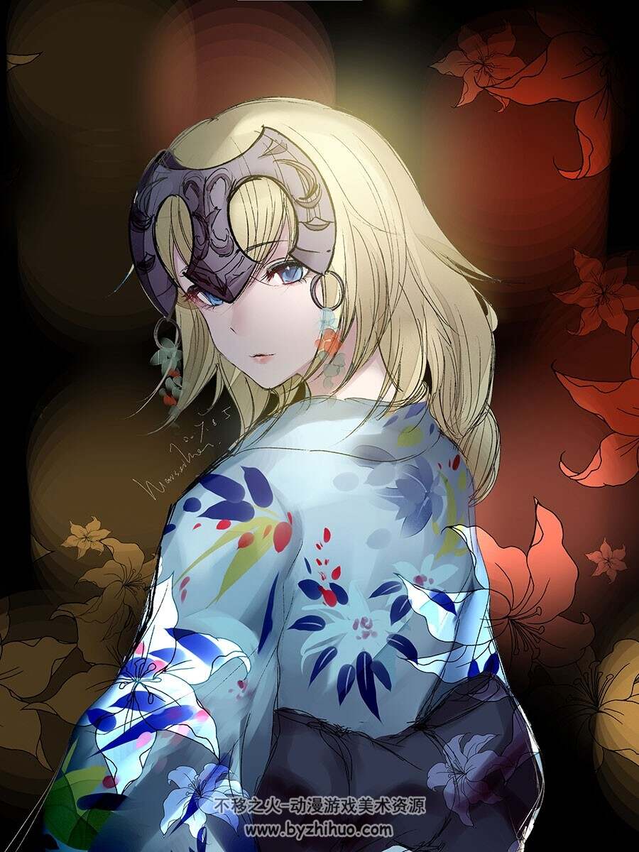 一些收集的美丽少女插画壁纸图包分享 209P