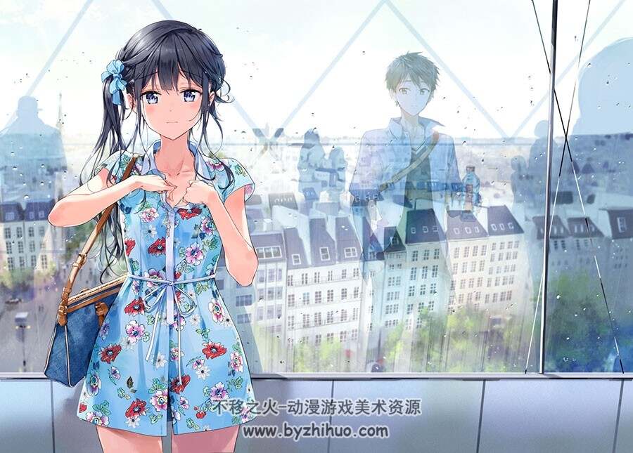 一些收集的美丽少女插画壁纸图包分享 209P