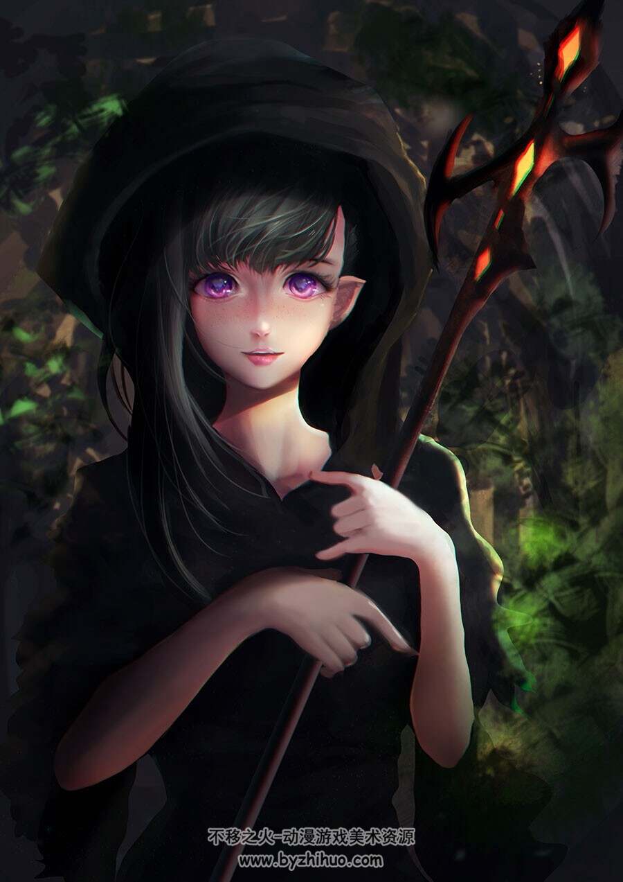 一些收集的美丽少女插画壁纸图包分享 209P