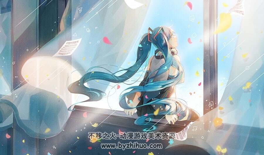 一些收集的美丽少女插画壁纸图包分享 209P