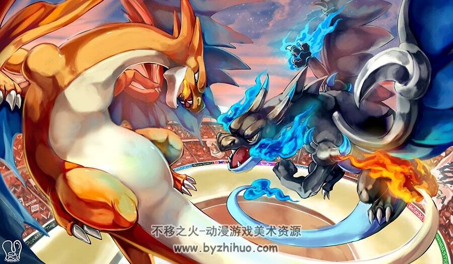 神奇宝贝 角色海报插画图集分享 2571P