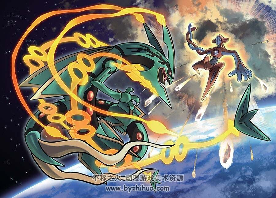 神奇宝贝 角色海报插画图集分享 2571P