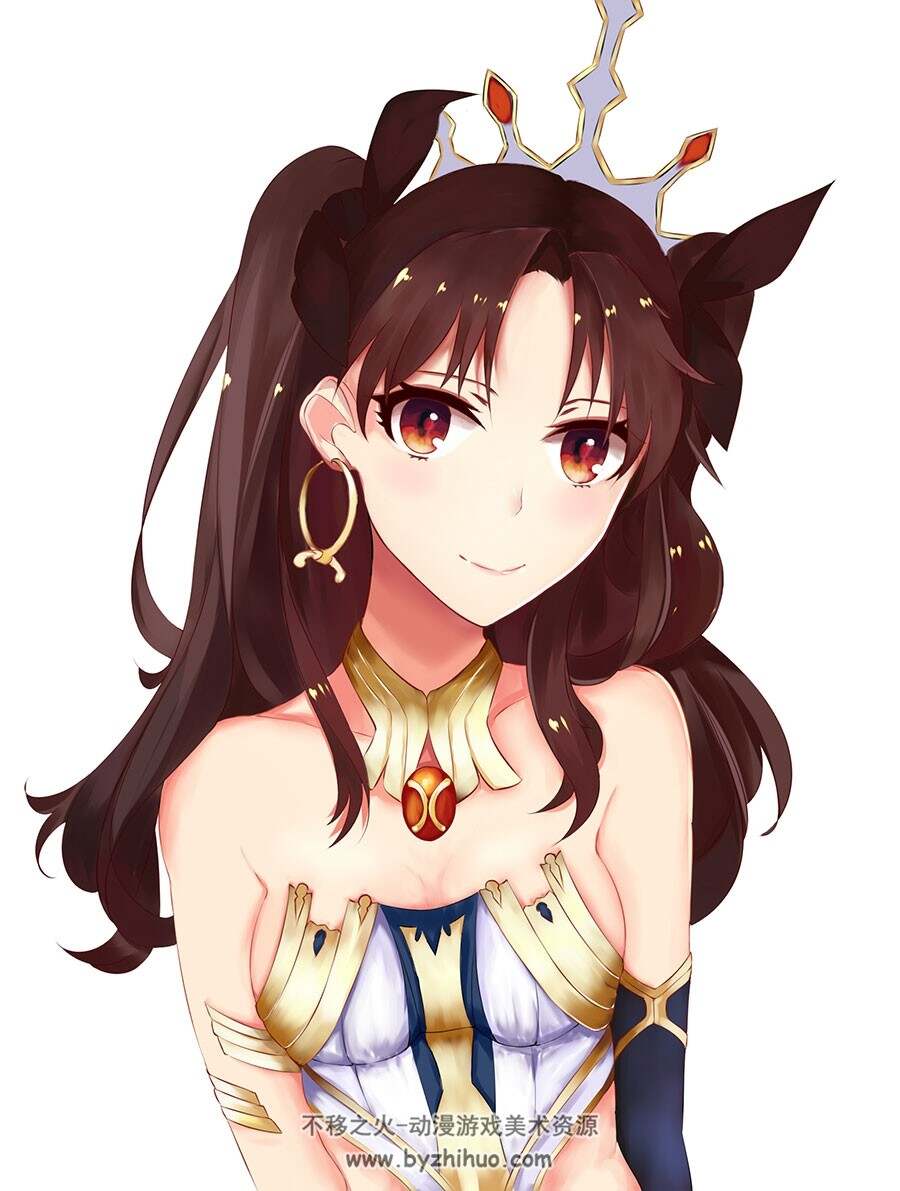 伊什塔尔 角色插画海报分享 56P