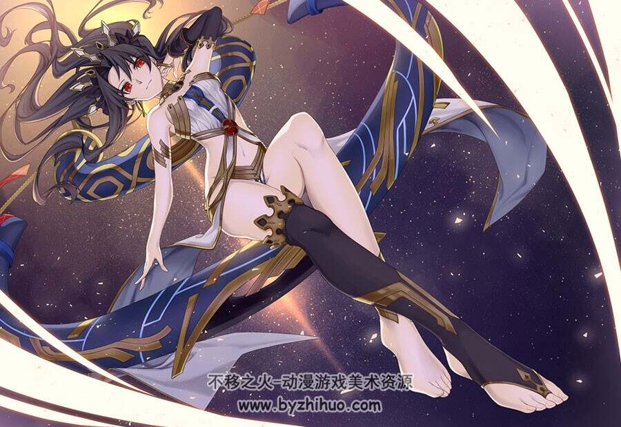 伊什塔尔 角色插画海报分享 56P