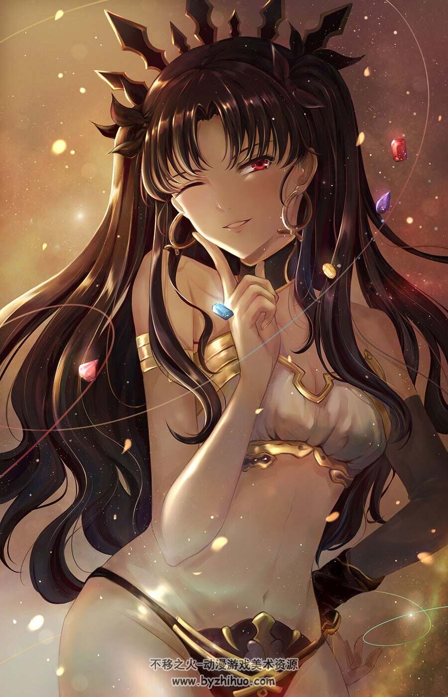 伊什塔尔 角色插画海报分享 56P
