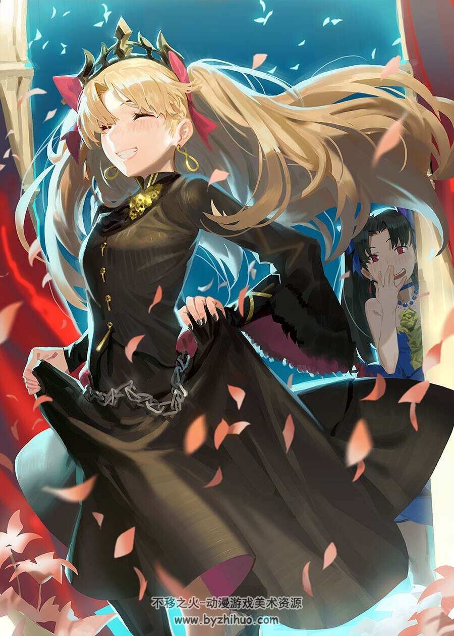 伊什塔尔 角色插画海报分享 56P