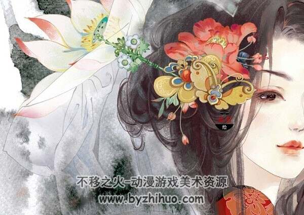 中式古风人物插画壁纸图集 92P