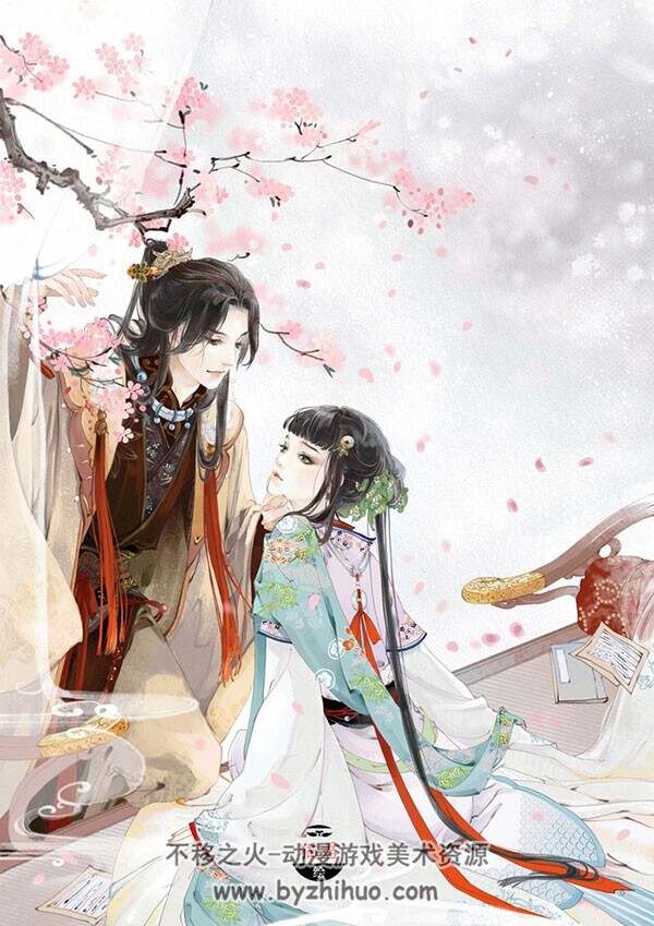 中式古风人物插画壁纸图集 92P
