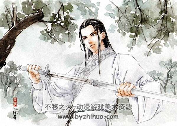 中式古风人物插画壁纸图集 92P