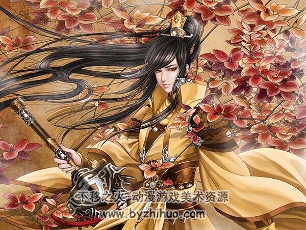 中式古风人物插画壁纸图集 92P