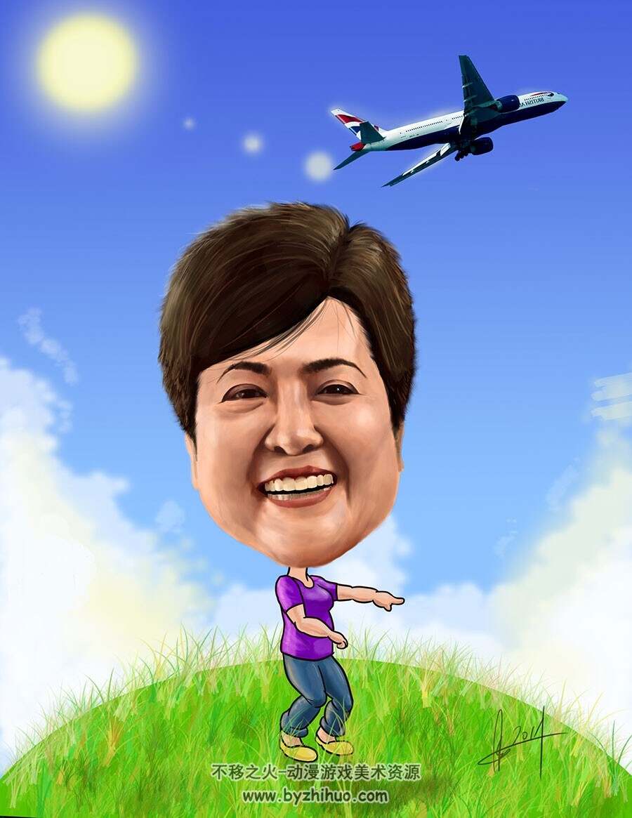 Janson Sy 人物肖像插画图集分享 97P