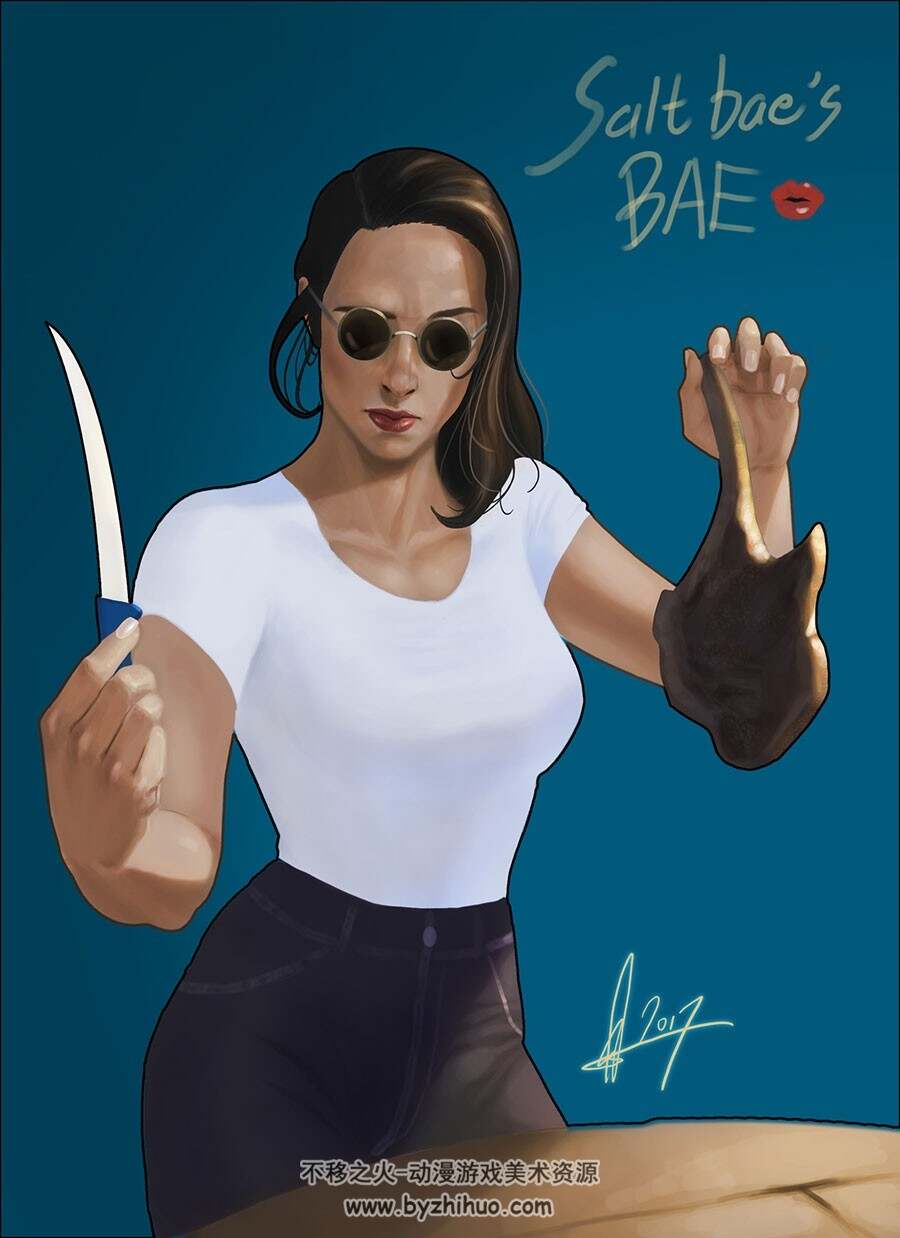 Janson Sy 人物肖像插画图集分享 97P