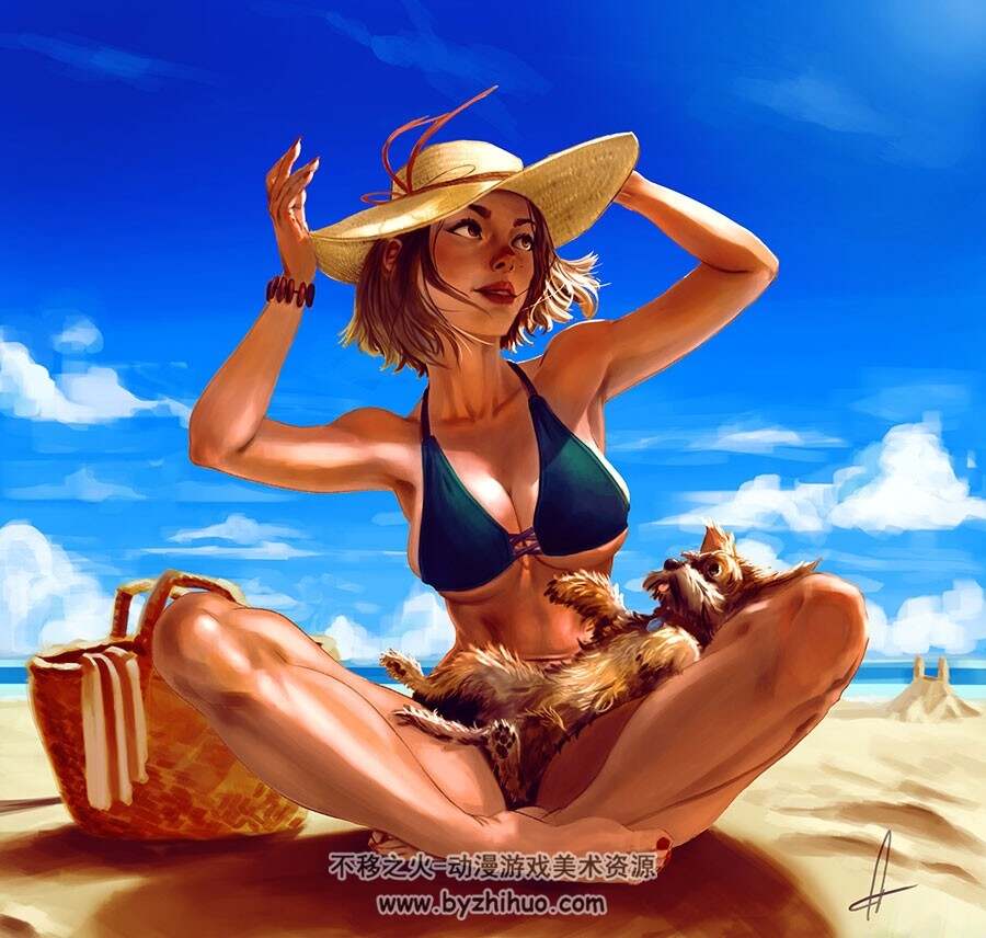 Janson Sy 人物肖像插画图集分享 97P
