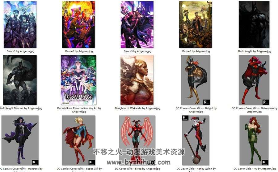 新加坡插画名家 Artgerm刘丕政 作品合集欣赏 595P
