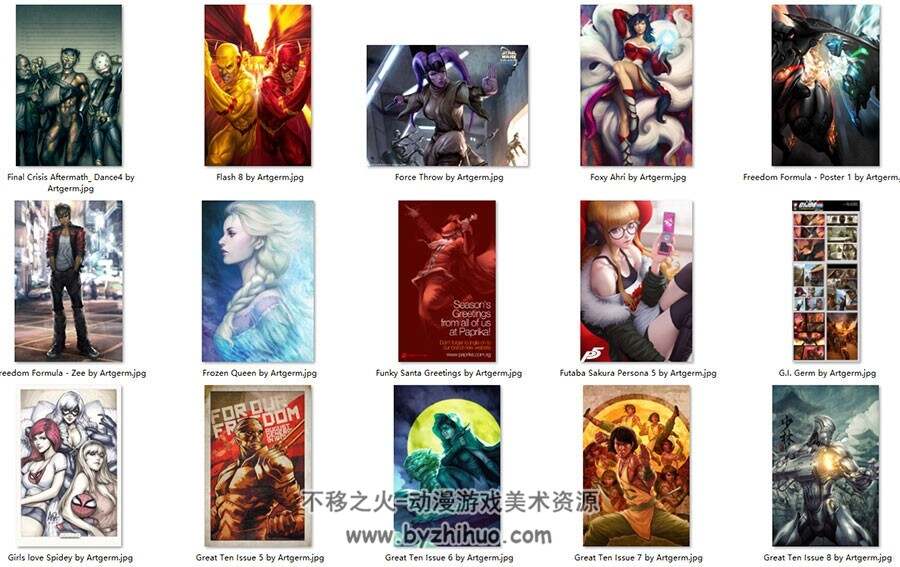 新加坡插画名家 Artgerm刘丕政 作品合集欣赏 595P