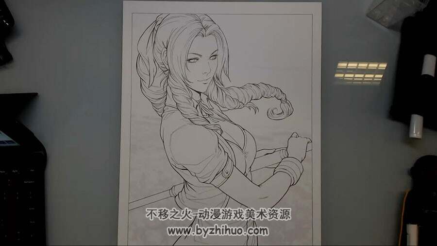 新加坡插画家 Artgerm刘丕政 插画绘制视频教程 第一期