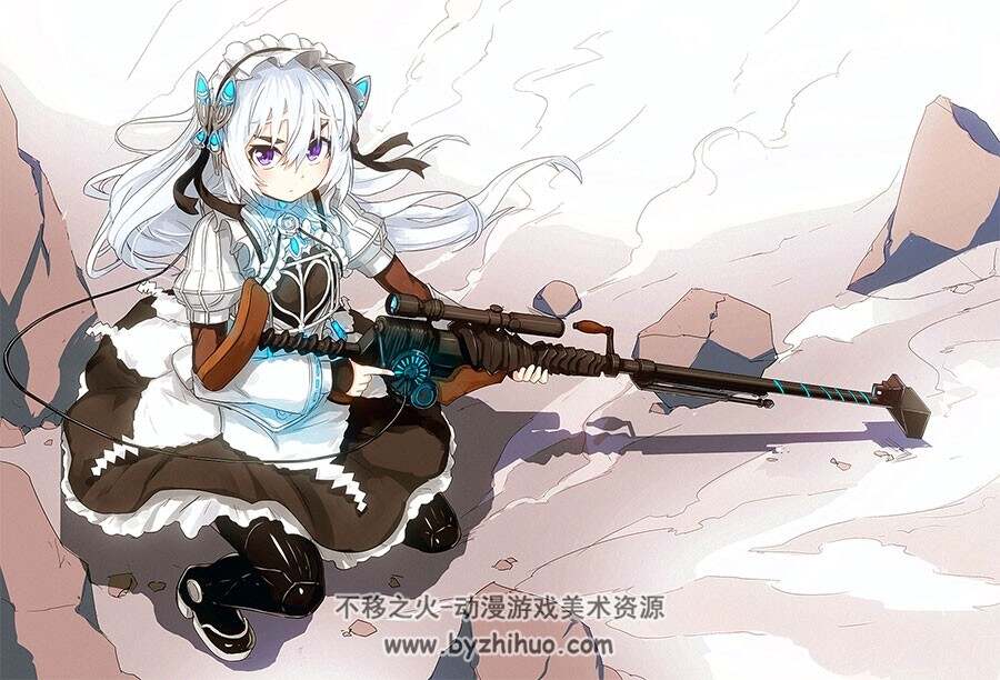 棺姬嘉依卡 角色插画美图分享 34P