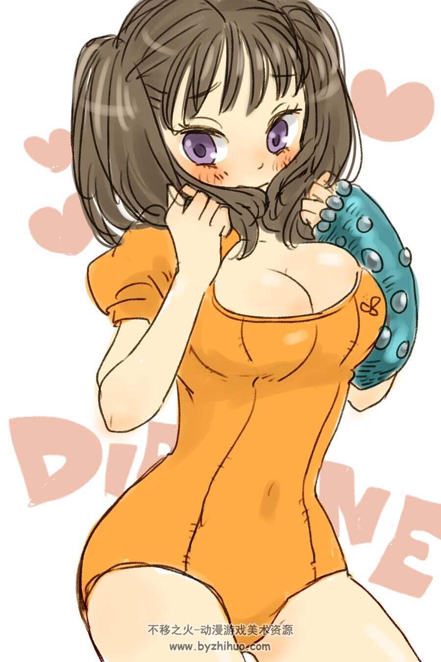 七大罪 角色插画壁纸图包分享 54P