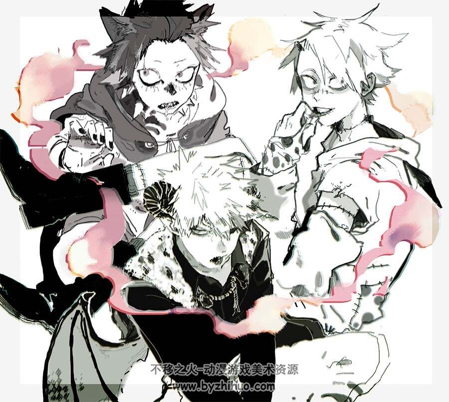 我的英雄学院 角色海报图集分享 489P
