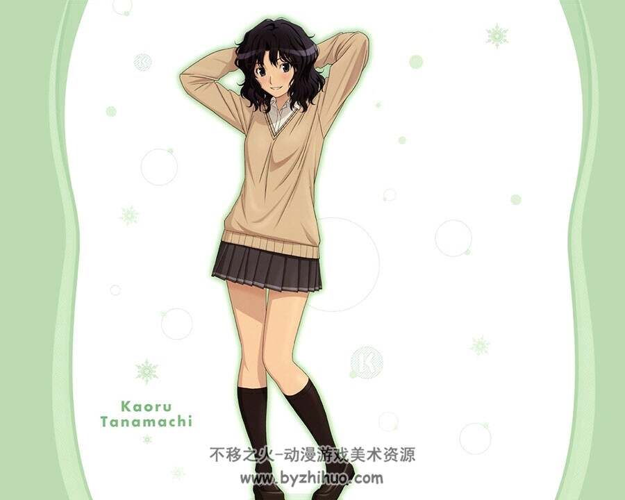圣诞之吻 角色壁纸插画分享包 247P 免费