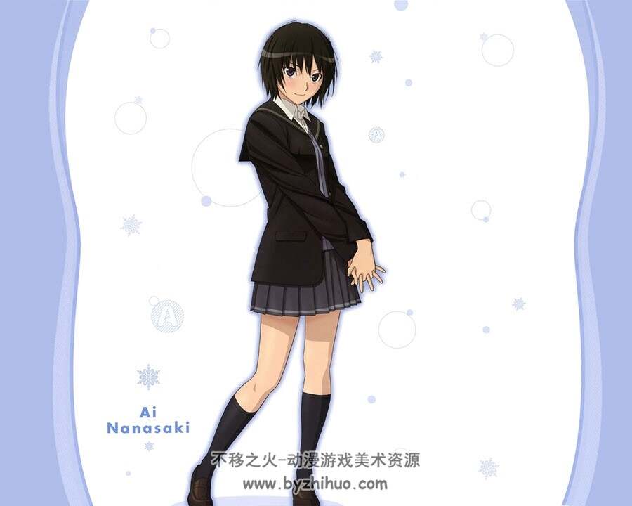 圣诞之吻 角色壁纸插画分享包 247P 免费