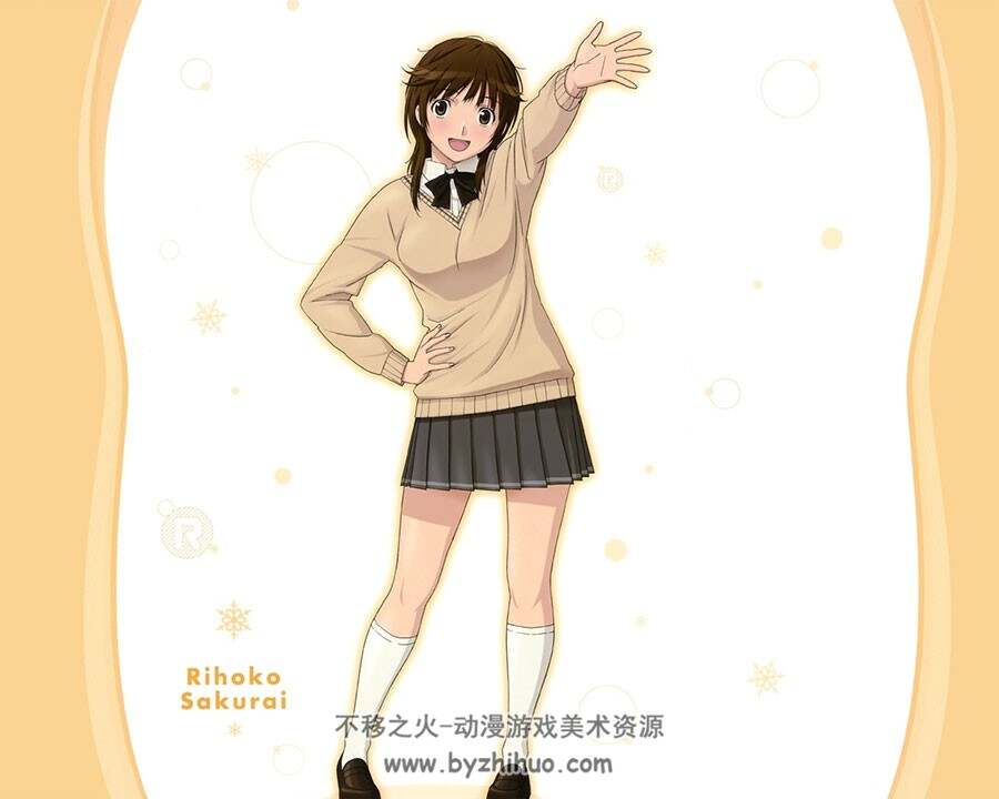 圣诞之吻 角色壁纸插画分享包 247P 免费