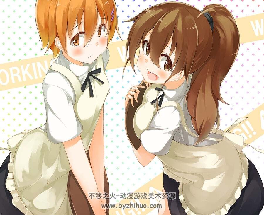 WORKING!!迷糊餐厅 角色壁纸海报分享 55P