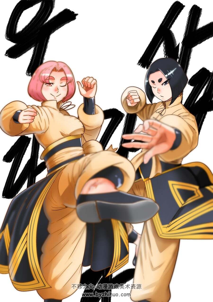 怪怪守护神 角色插画壁纸图集分享 218P