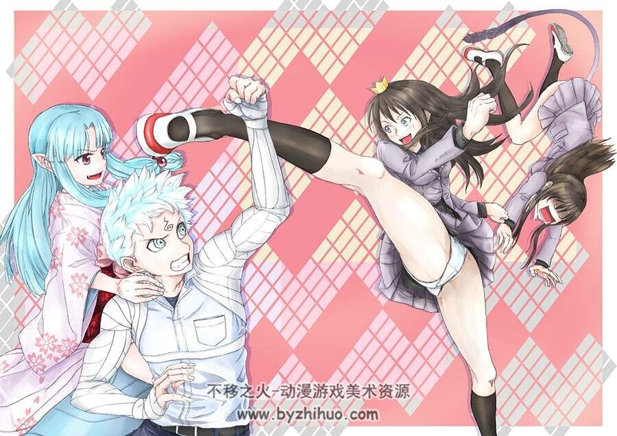 怪怪守护神 角色插画壁纸图集分享 218P