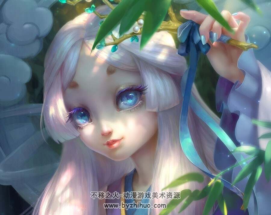 精美的女孩插画杂图分享 480P