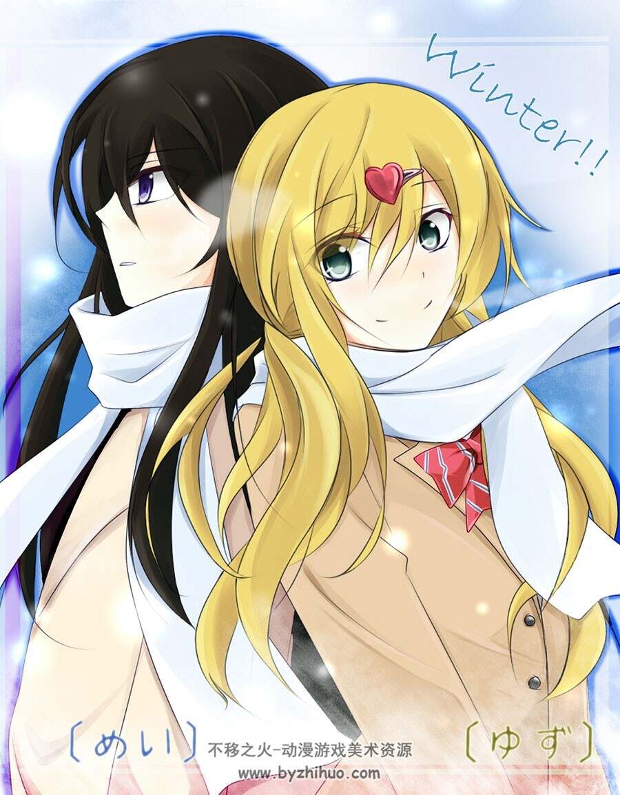 citrus 柑橘味香气 清爽的女孩插画分享 323P