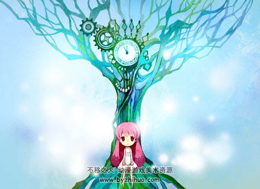 citrus 柑橘味香气 清爽的女孩插画分享 323P