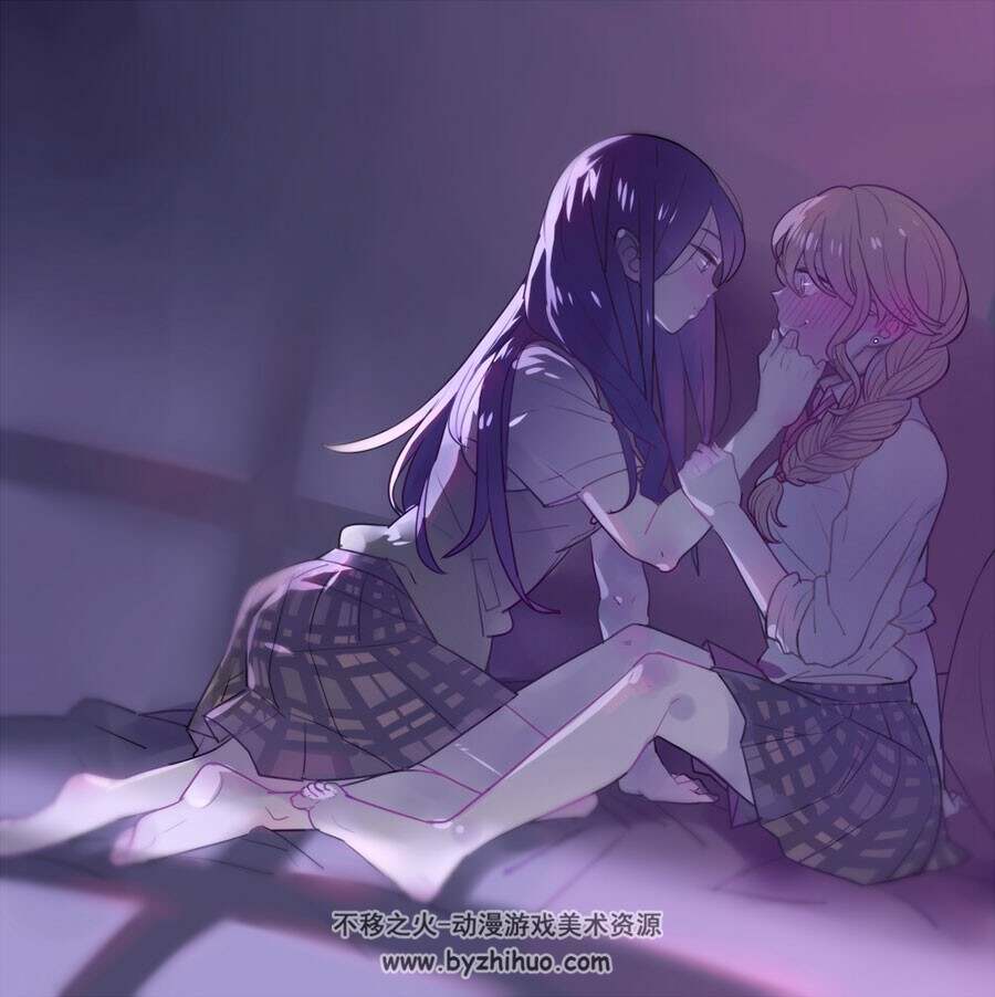 citrus 柑橘味香气 清爽的女孩插画分享 323P