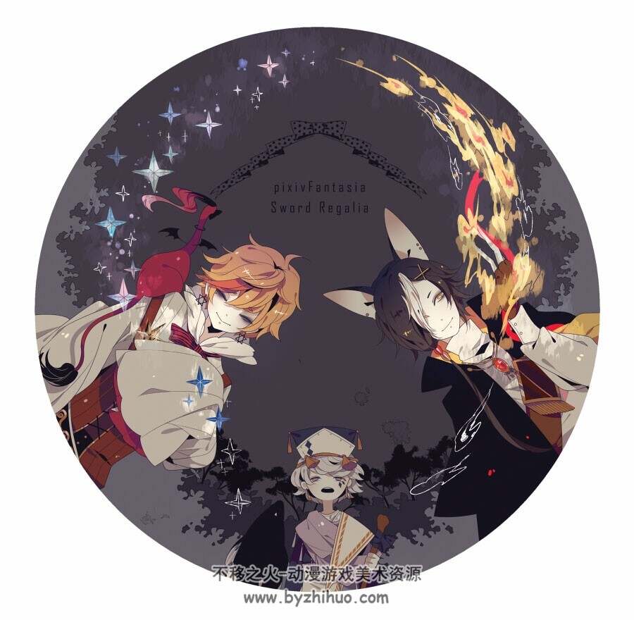 P站画师作品 淡雅风插画图集分享 144P