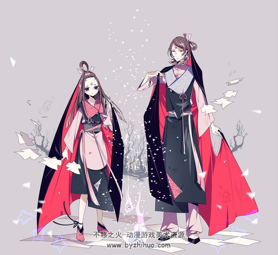 P站画师作品 淡雅风插画图集分享 144P