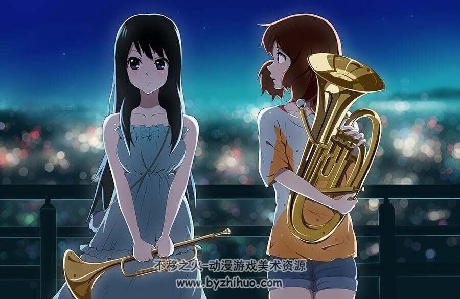 吹响！上低音号  角色插画壁纸图集分享 511P