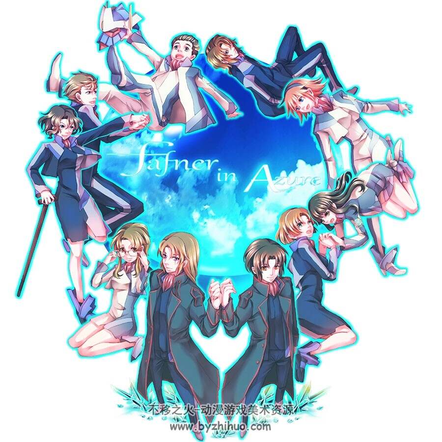 蒼穹のファフナー 哇咔咔 角色插画壁纸图集分享 111P