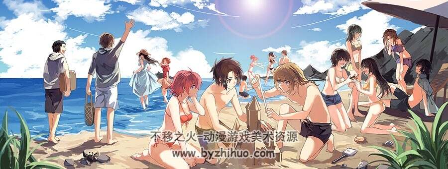 蒼穹のファフナー 哇咔咔 角色插画壁纸图集分享 111P