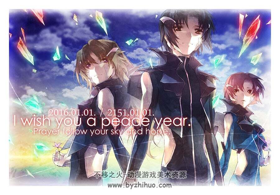 蒼穹のファフナー 哇咔咔 角色插画壁纸图集分享 111P