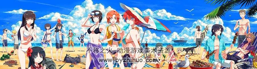 蒼穹のファフナー 哇咔咔 角色插画壁纸图集分享 111P