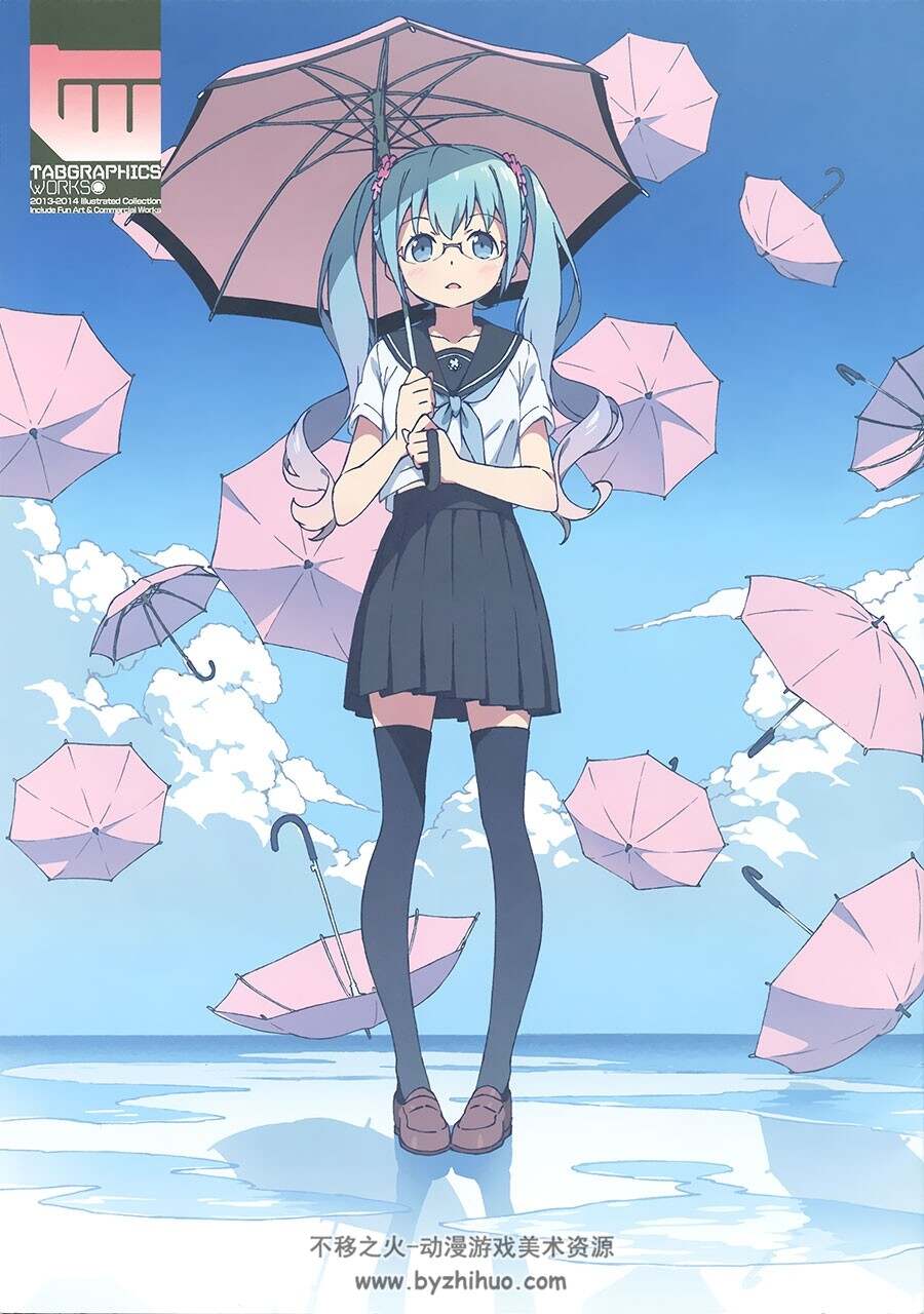 日系萝莉女孩 插画壁纸美图分享 202P
