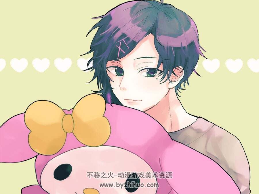 三丽鸥男子 Q萌角色插画图集分享 128P