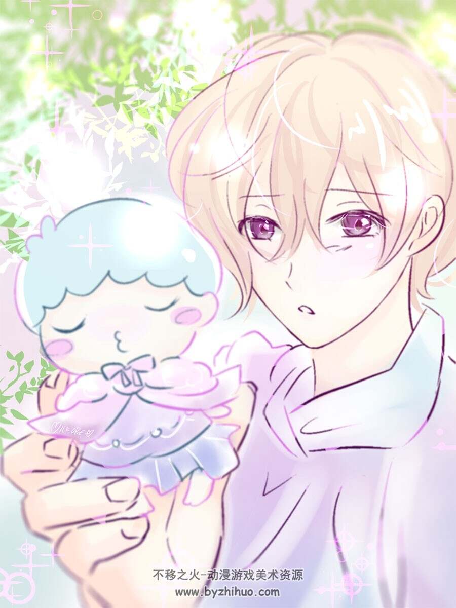 三丽鸥男子 q萌角色插画图集分享 128p