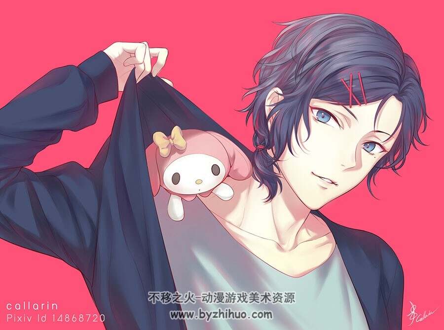 三丽鸥男子 Q萌角色插画图集分享 128P