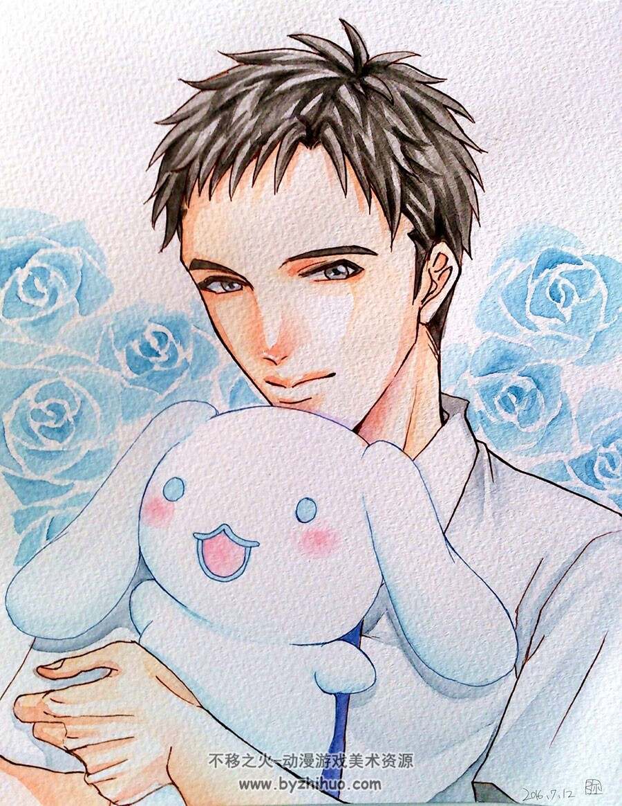 三丽鸥男子 Q萌角色插画图集分享 128P