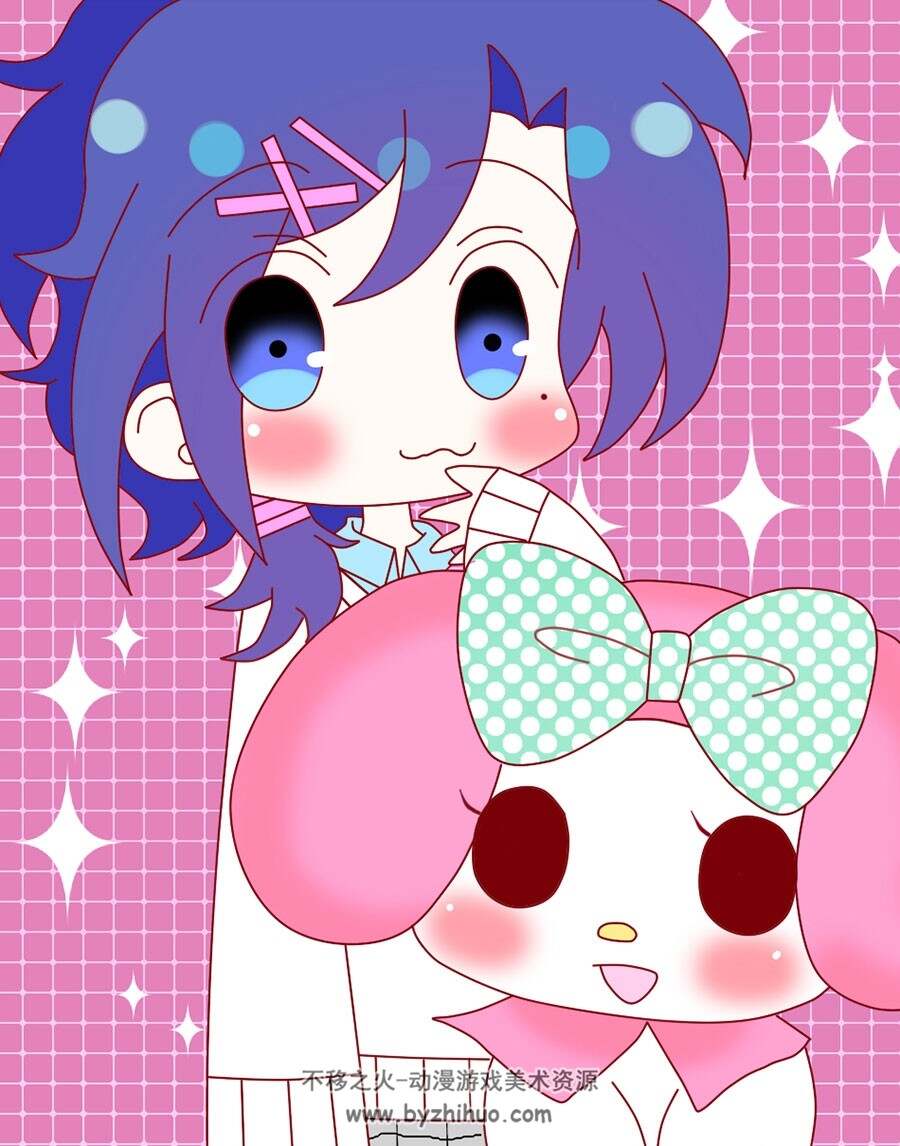 三丽鸥男子 Q萌角色插画图集分享 128P