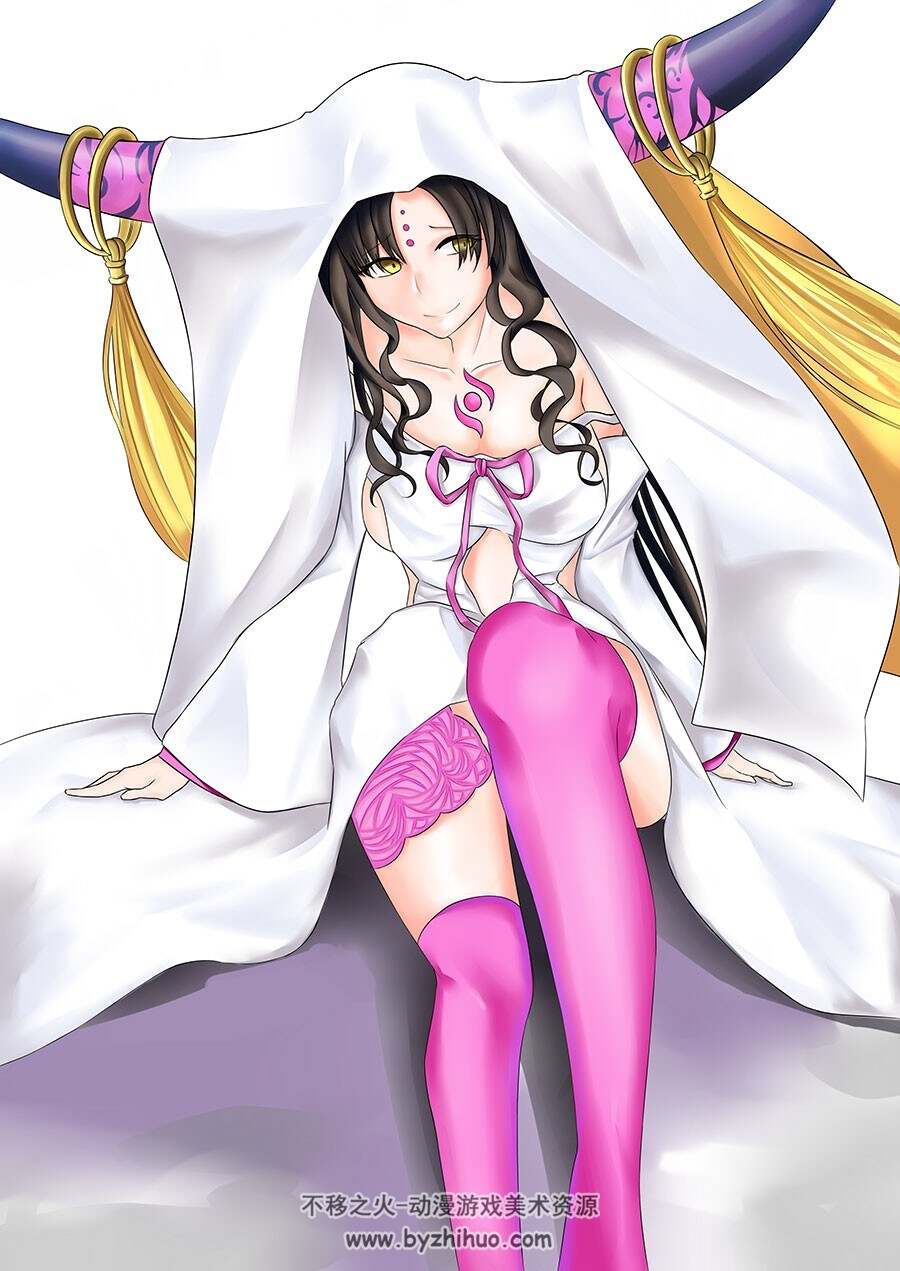 殺生院キアラ 魔女插画高清美图分享 52P