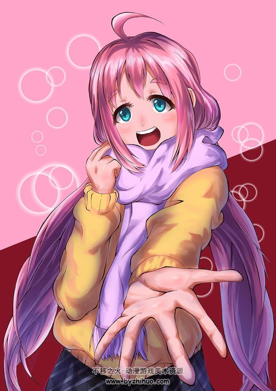 摇曳露营 纯真感满满的插画壁纸图集分享 440P