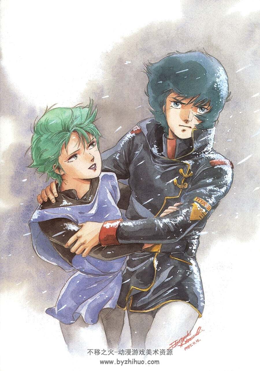 北爪宏幸高达角色画集Characters of GUNDAM 97P - 不移之火资源网